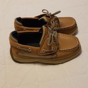 Boys Sprerry Tan Top-siders